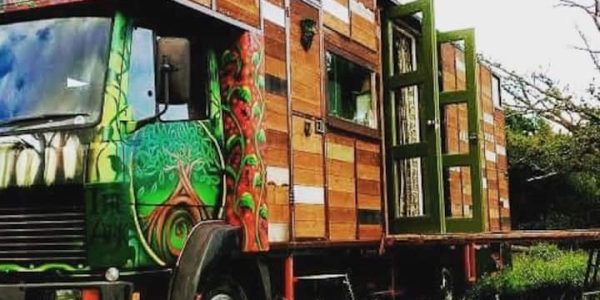 Go Glamping in a Converted English Horse Box