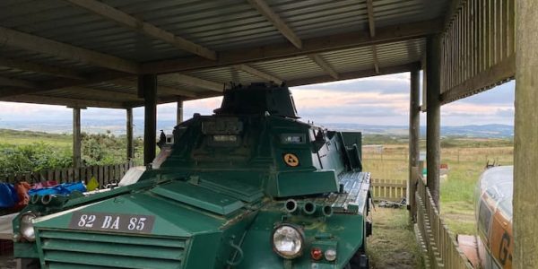 Book a Stay in Sally – a St. Ives Army Tank