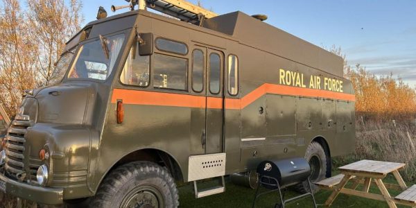 Green Goddess Fire Engine, Lincolnshire