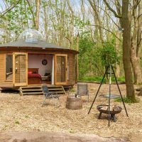 Stargazing Woodland Yurt, Dorset