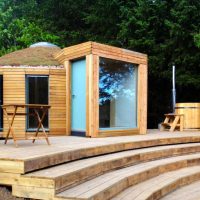 Otter – Eco Bothy with Hot Tub, Scotland