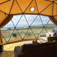 Geodesic Dome with Sea Views, Wales