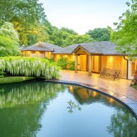 Pinetum Garden Cottages , Cornwall