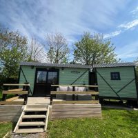 The Pullman Train with Hot Tub, Wales