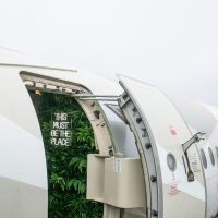 Private Airbus A320 Hot Tub Jet Stay, Wales