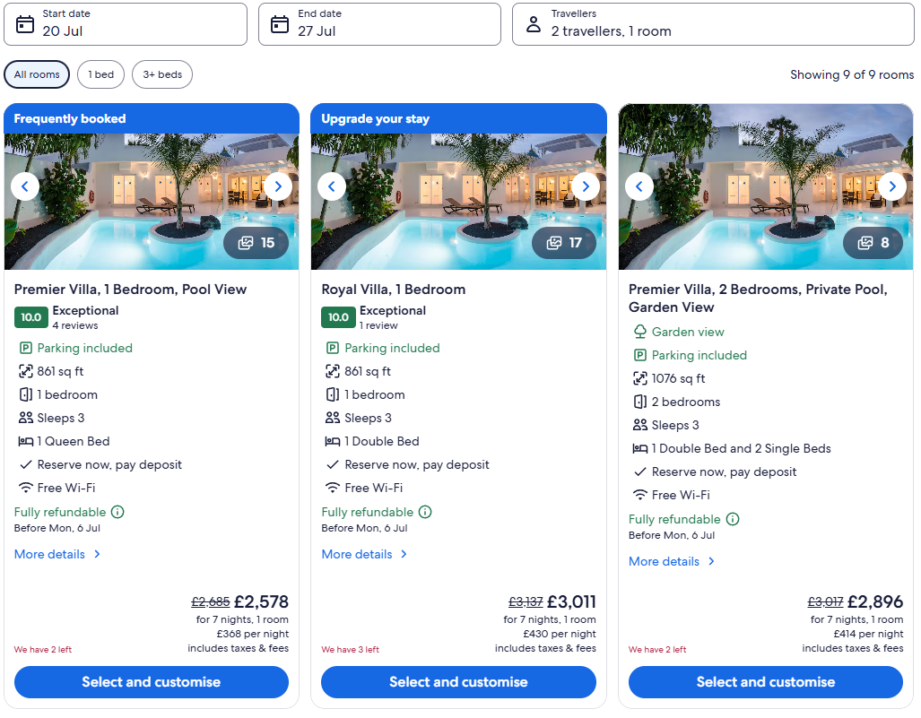 Deal screenshot