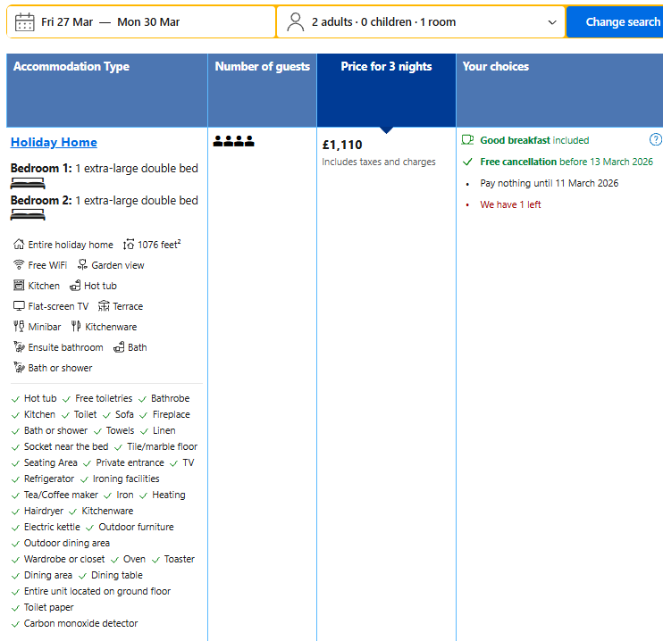 Cambridge Country Cottages March26