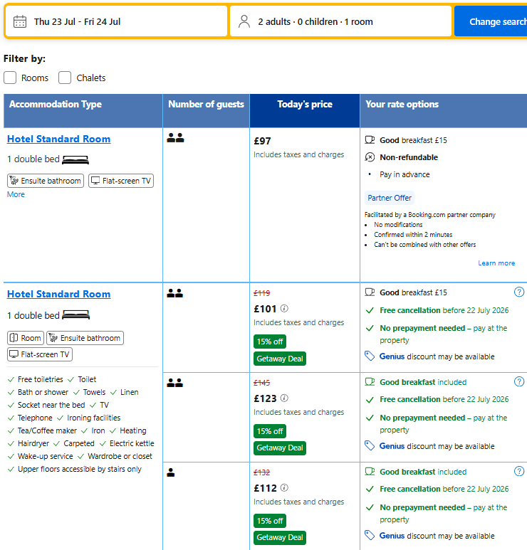 Deal screenshot