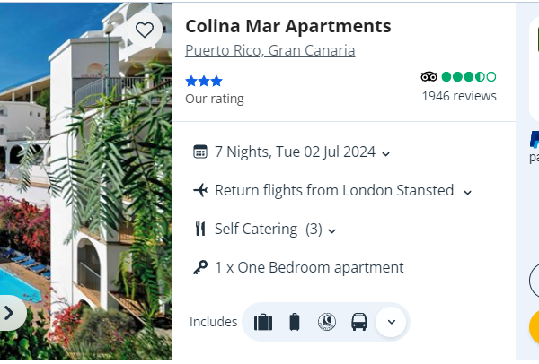Colina Mar Apartments, Puerto Rico, Gran Canaria