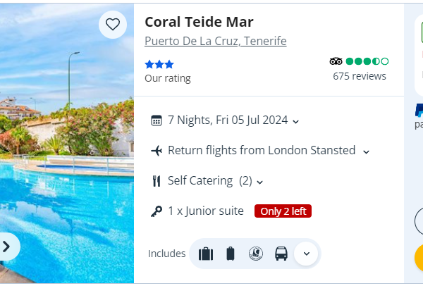 Coral Teide Mar