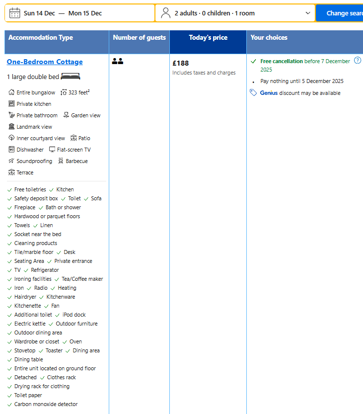 Gatekeepers Lodge, Dyrham Park Dec25