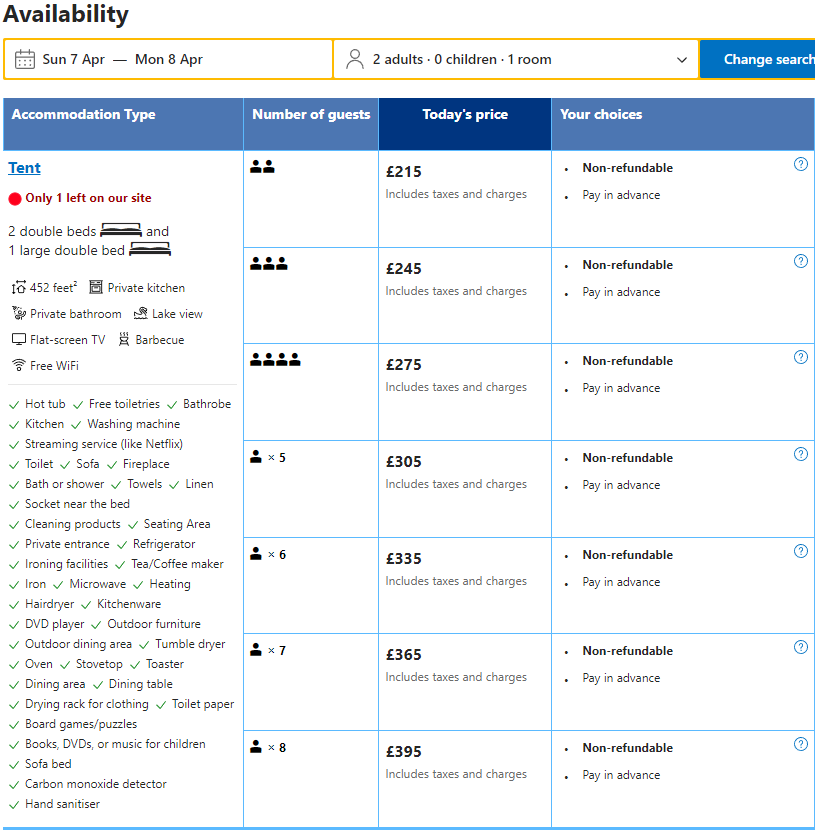 Glamp and Tipple Ltd April 24
