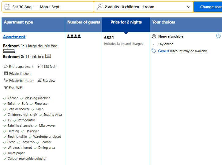 Harbour View Flat 2 Aug25