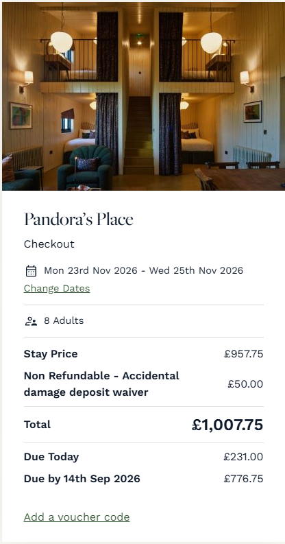 Pandora’s Place, Leicestershire Nov26
