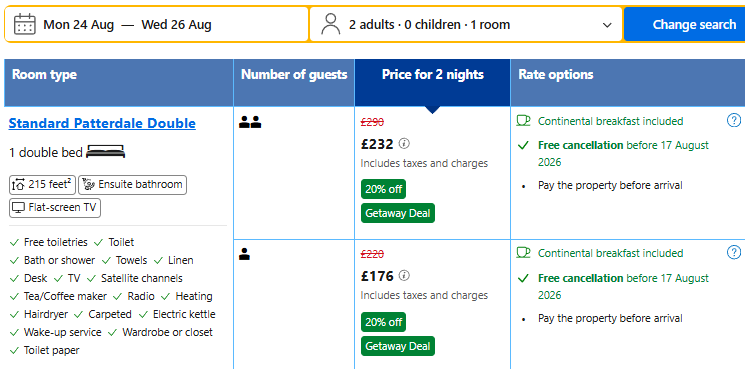 Deal screenshot