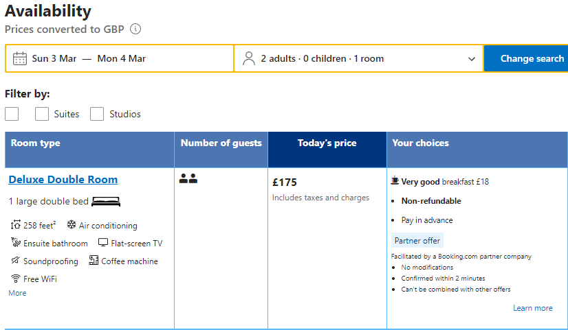Pestana Amsterdam Riverside Hotel March 24