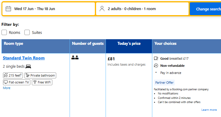 Deal screenshot