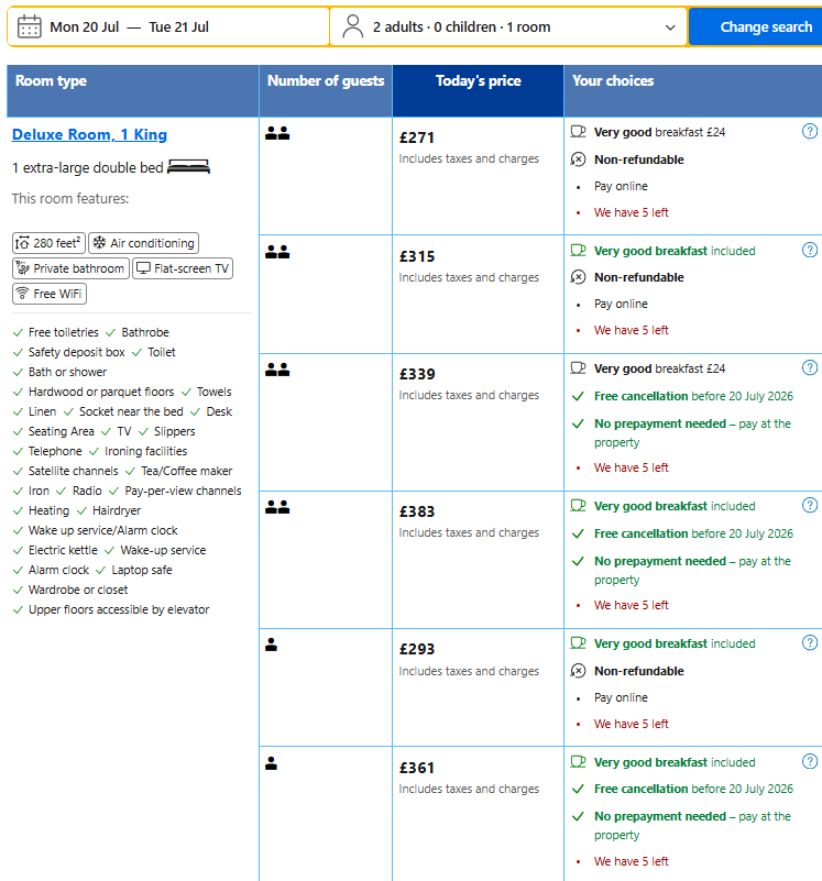 Deal screenshot