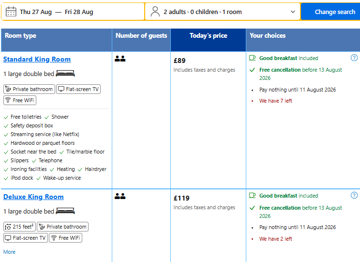 Deal screenshot