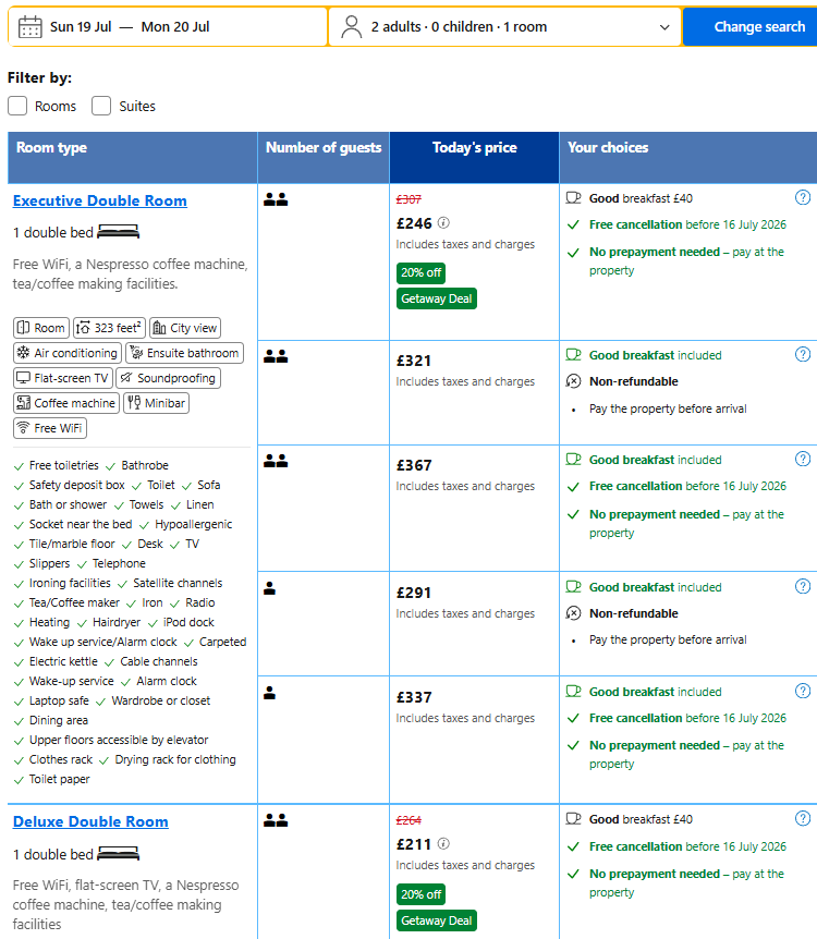 Deal screenshot