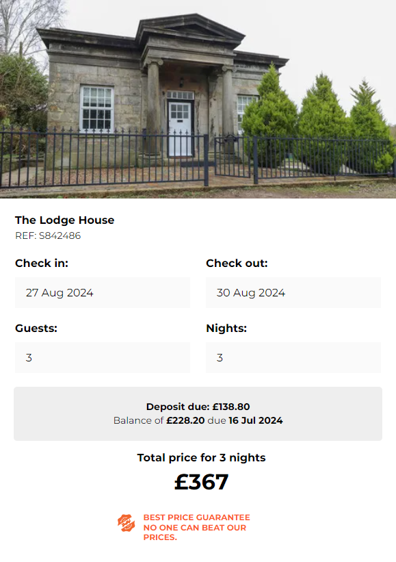 The Lodge House, Lancashire