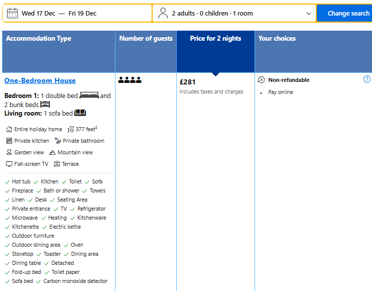 Woodland Escape, Wales Dec25