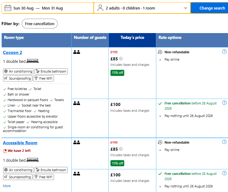 Deal screenshot
