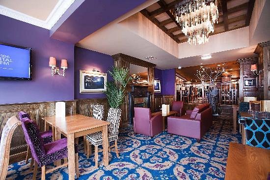 bar area