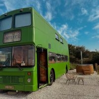 Cosy Bus Escape, Cornwall