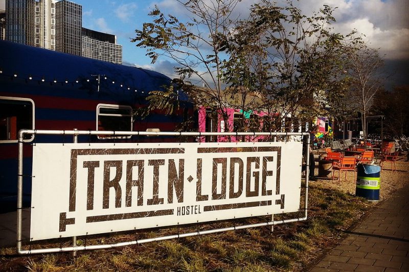 train lodge
